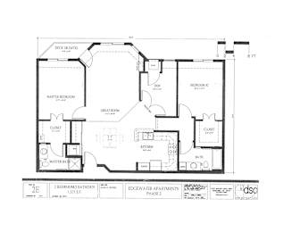 A floor plan of a house with a garage and a living room.
