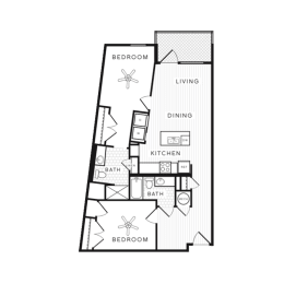  Floor Plan Skyline II