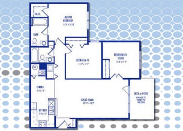  Floor Plan 3 bedroom