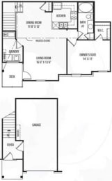 1 bed 1 bath at The Legends at Steeplechase Apartments, Richwood, KY