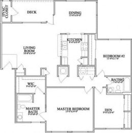 2 bed 2 bath C at The Legends at Steeplechase Apartments, Richwood, KY, 41094
