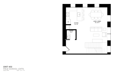 floor plan of the third floor of the revamped home