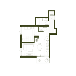 Floor Plan Tower 1 - B3