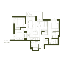  Floor Plan Tower 1 - D2