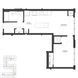 floor plan of the upper level of the house