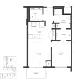 the floor plan of the house