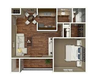 A series of images showing different rooms of a house.