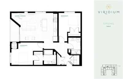 at Viridium Apartments, Minneapolis, MN, 55401