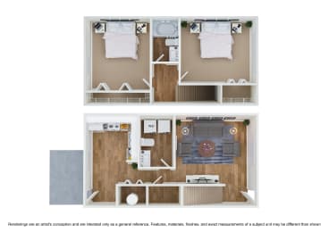  Floor Plan Northtowne B1