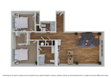  Floor Plan Pine B1