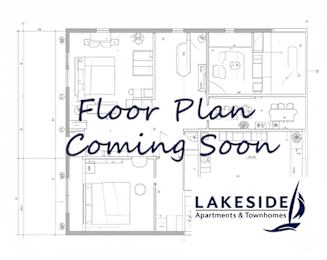 A floor plan for a Lakeside Apartments & Townhomes is coming soon.