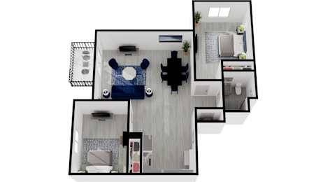the floor plan of the 2100 sq ft home