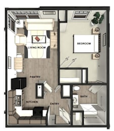 A black and white image of a floor plan of a house.