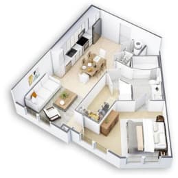 a floor plan of a house at Tapestry West, Richmond, 23230