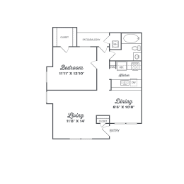a floor plan of a bedroom floor plan
