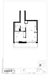 floor plan of the upper level of the house
