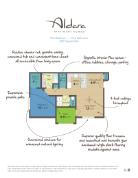 floor plan of the sustainable home plan