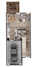 3D Rendering - Main Floor