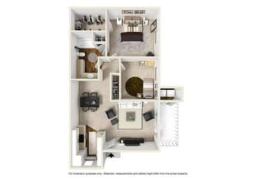 a floor plan of a house