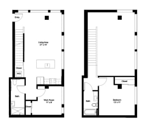 2 bedroom 2 bath at Analog PDX Apartments, Portland, OR 97227