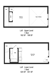 Moraine Lofts - Combined - Floorplan at Moraine, Washington 98402