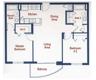 Floor Plan  a diagram of a floor plan of a house