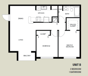 Floor Plan  the floor plan of a large apartment with a bedroom and a living room