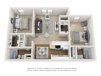 Floor Plan  Magnolia at Dwell at Greenridge, North Charleston, 29406