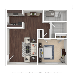 Magnolia Floor Plan at Brandywine Townhomes, Goose Creek