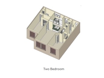 Floor Plan  the 1122 loft floor plan in two bedrooms
