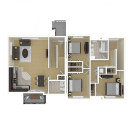 a floor plan of a house that has been destroyed at Boulder Ridge, Minnesota, 55811