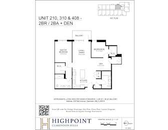 the floor plan of the condo