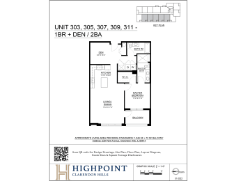 the floor plan of the condo