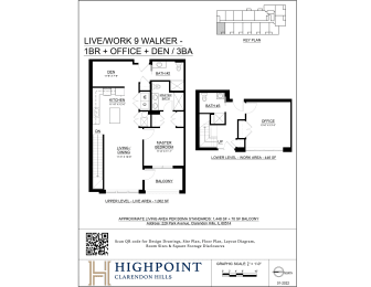 the floor plan of the residence