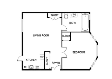 Medium One Bedroom