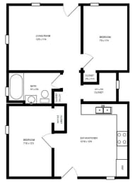 909 Leavitt two bedroom