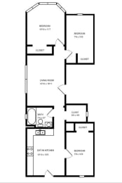 909 Leavitt three bedroom
