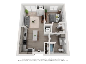 Londin Crossing Affordable 1 Bedroom Apartment in Maplewood
