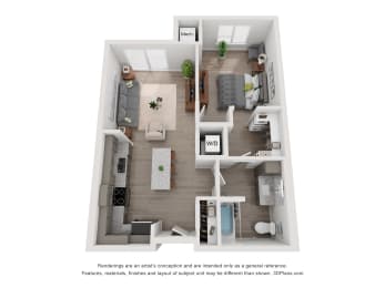 Londin Crossing Affordable 1 bedroom 1 bathroom apartment in maplewood, Minnesota