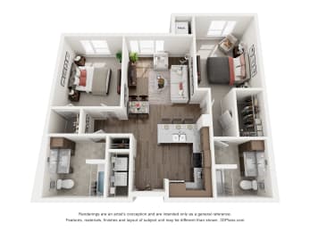 a 1 bedroom floor plan  summit  2100 sq ft