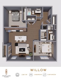  Floor Plan Willow