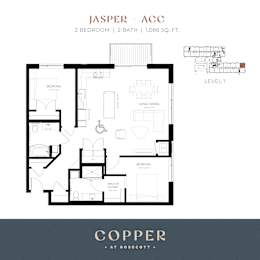 Jasper Floor Plan at Copper at Rosecott, Rosemount, MN, 55068