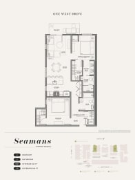 2 bed 2 bath E at One West Drive Apartments, Excelsior, Minnesota