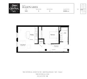  Floor Plan Barnard - LOFTS