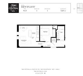  Floor Plan Bintliff - LOFTS