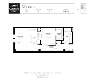  Floor Plan McLeod - LOFTS