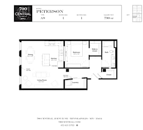  Floor Plan Peterson - LOFTS