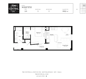  Floor Plan Smith - LOFTS