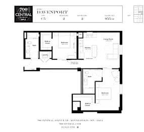  Floor Plan Davenport - LOFTS