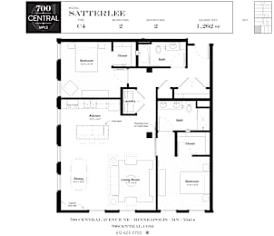  Floor Plan Satterlee - LOFTS